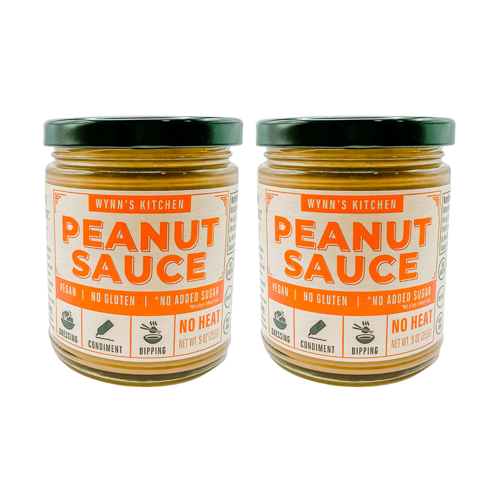 VEGAN - KETO Friendly Peanut Sauce - 2 pack