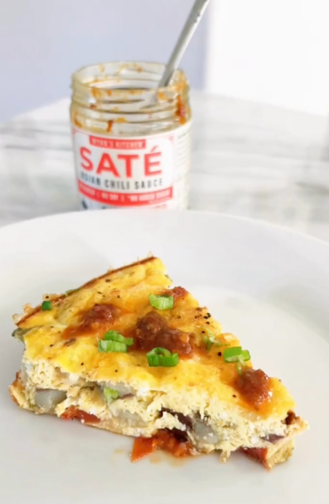 Easy Healthy Make A Head Meal: Low-Carb Potato Frittata Recipe