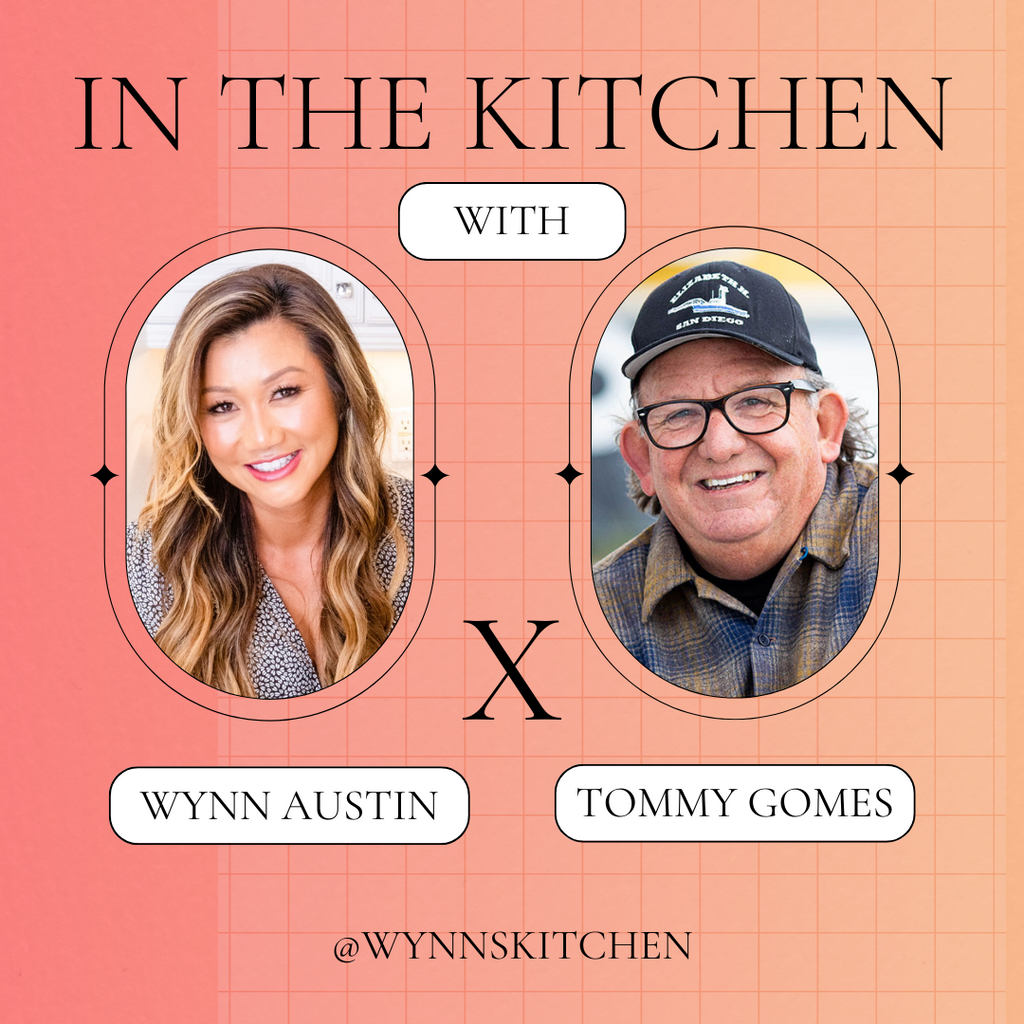 wynn's kitchen x tommy gomes fishmonger, podcast, wynn austin host