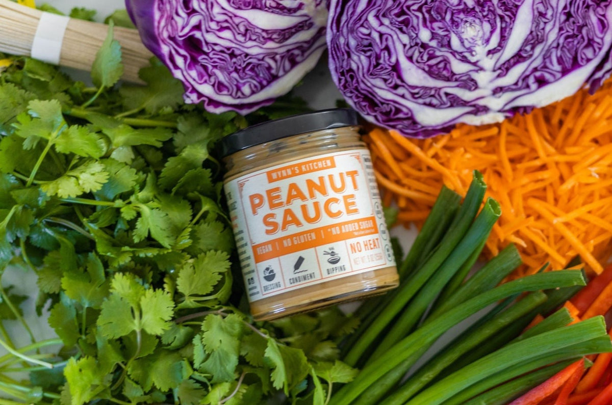VEGAN KETO Friendly Peanut Sauce Wynn's Kitchen