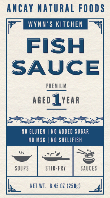 Fish Sauce- Authentic - Keto Friendly - 2 Ingredients - Barrel Aged 1 Year